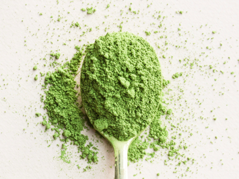 Matcha whisking process