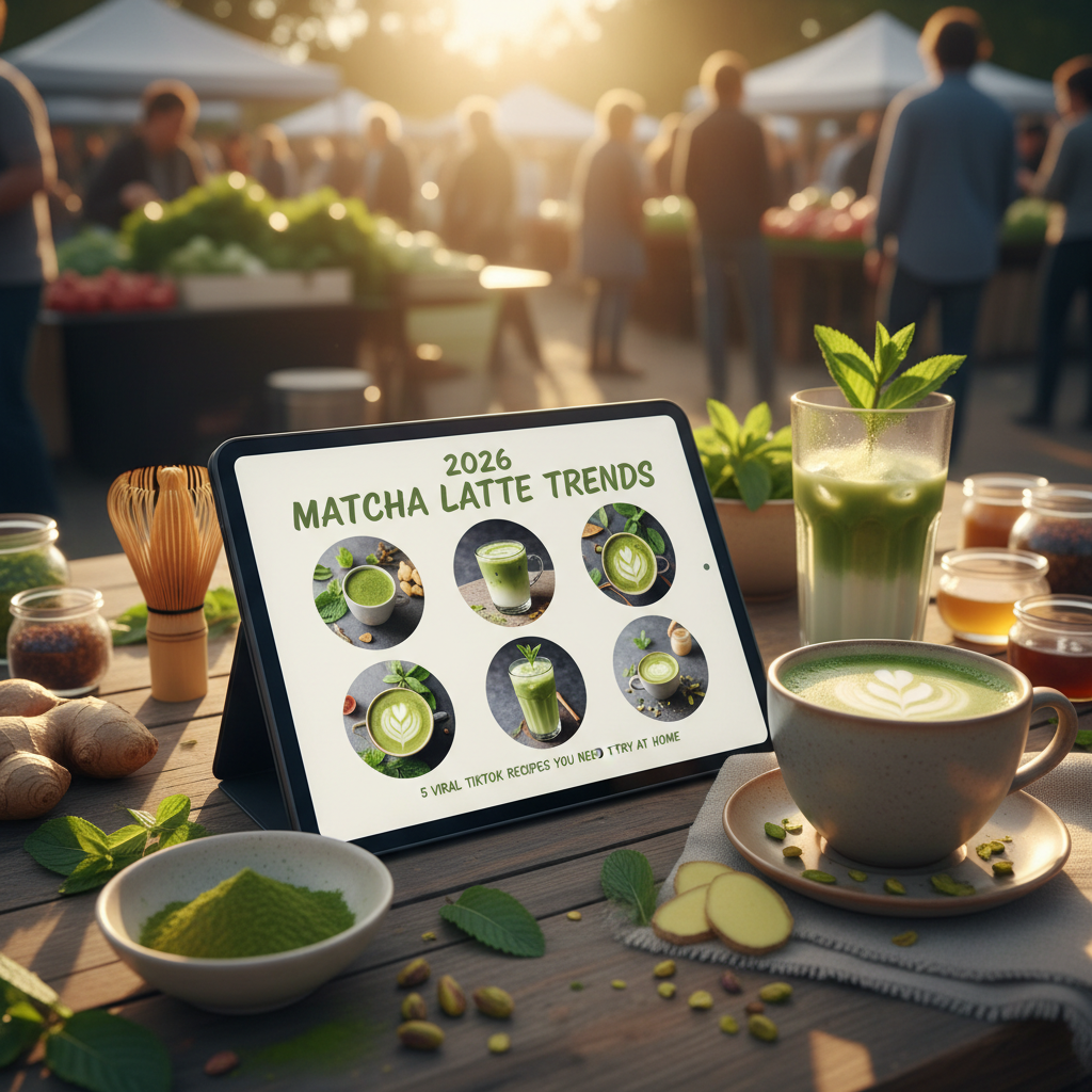 Matcha cookies: Vibrant variations inspired by trending TikTok recipes for 2026.