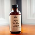Vanilla extract bottle