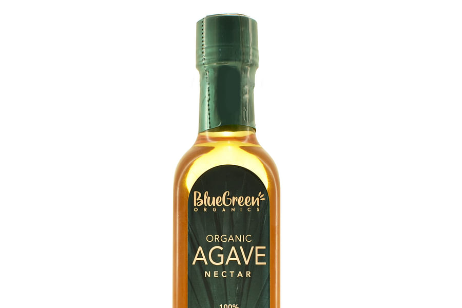 agave nectar bottle