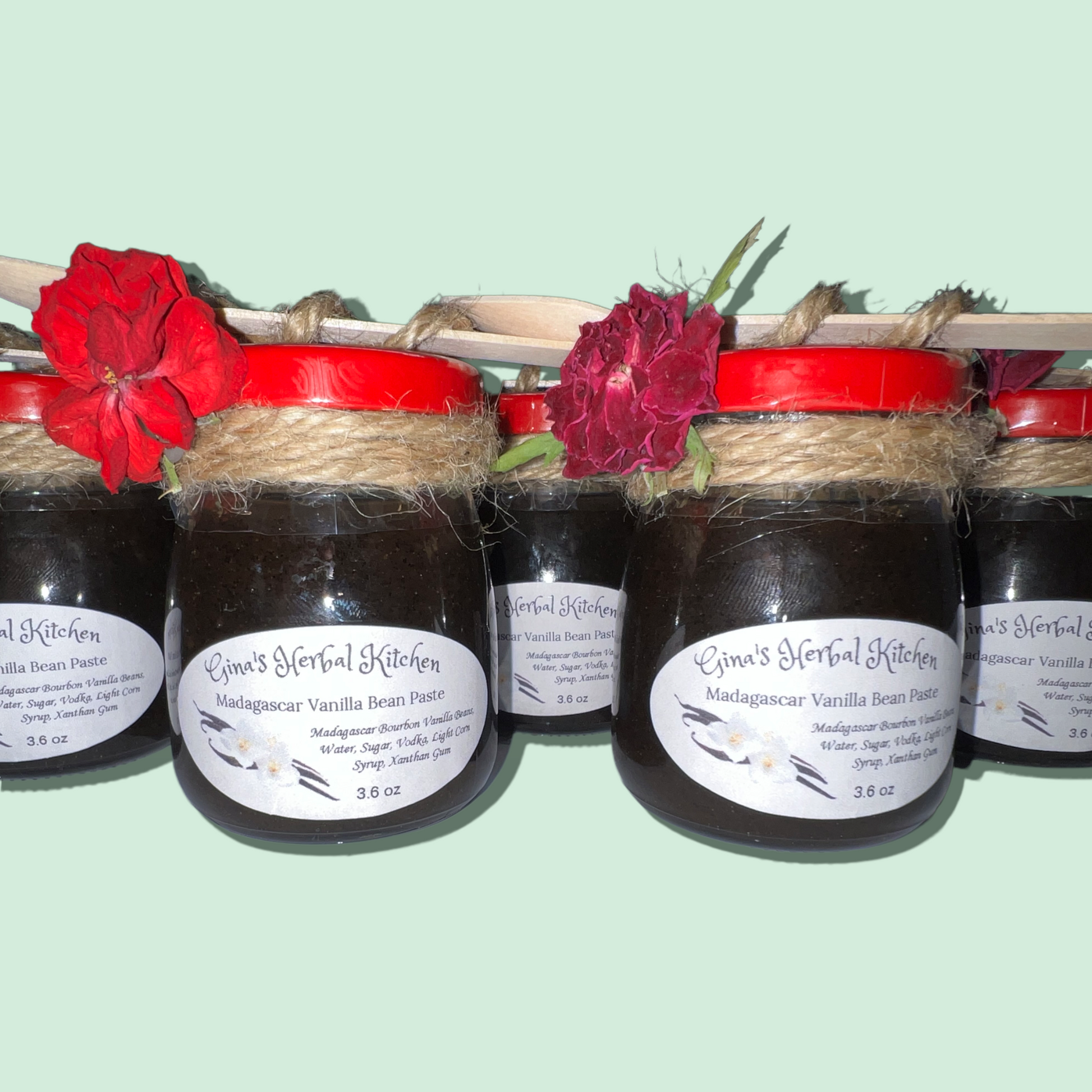 vanilla bean paste jar