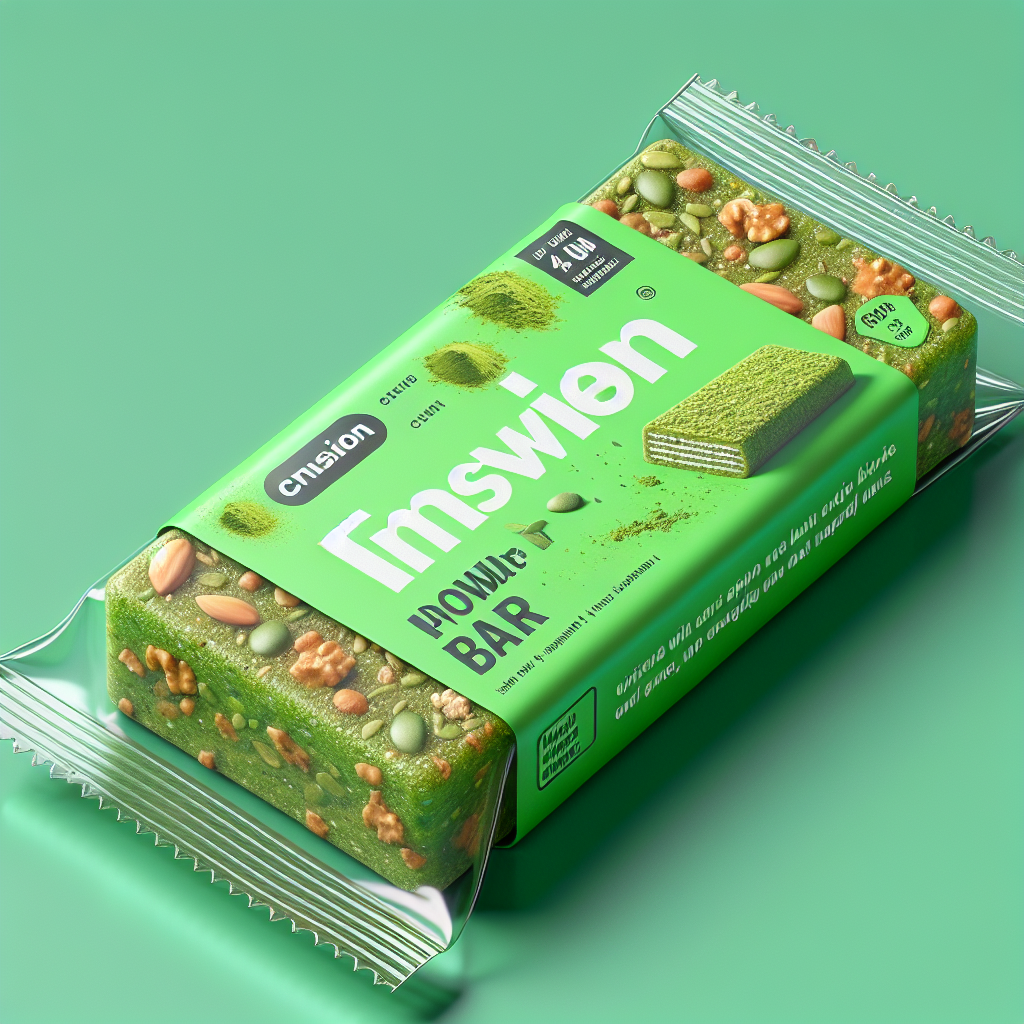 Matcha Crunch Power Bar