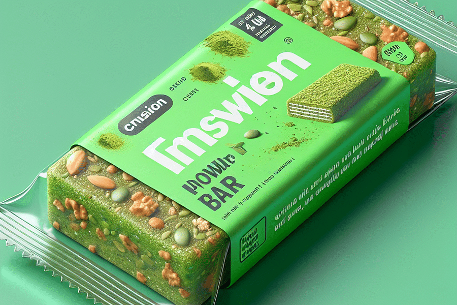 Matcha Crunch Power Bar