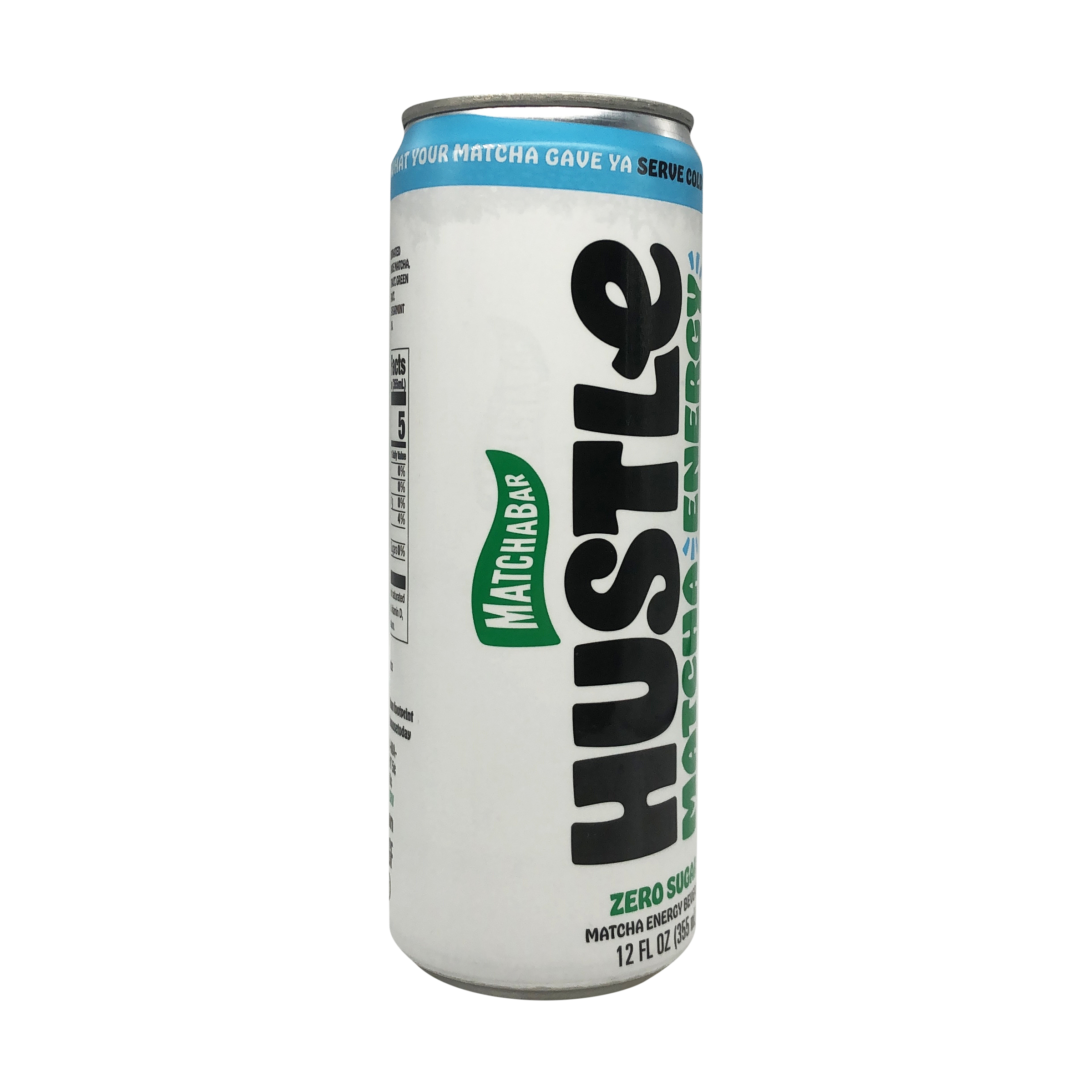 MatchaBar Hustle Sparkling Matcha Energy Drink