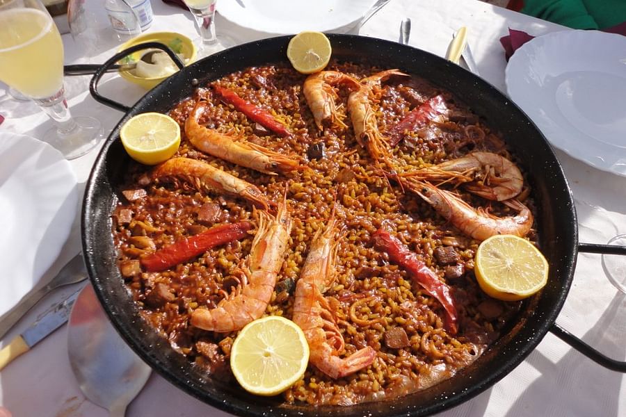 Matcha Seafood Paella