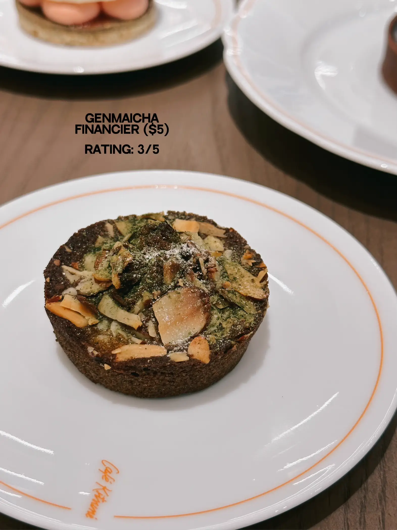 Café Kitsuné Matcha Financier