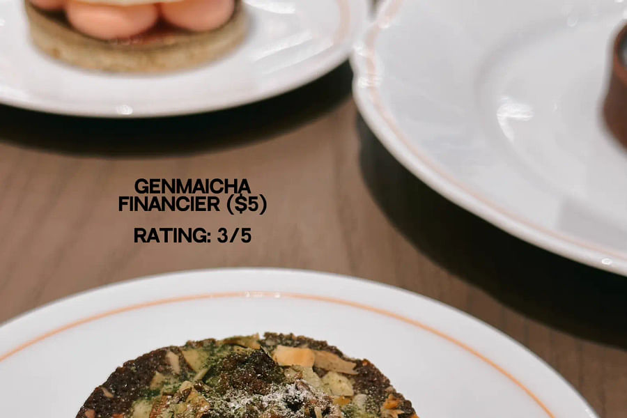 CafΓ© KitsunΓ© Matcha Financier