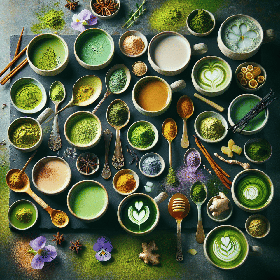 Exploring the Matcha Palette: Pairing Matcha with Flavors for Unique Lattes