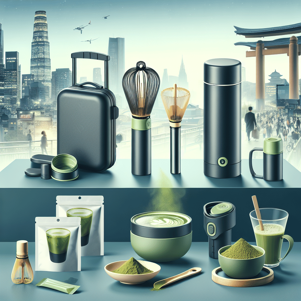 Matcha on the Go: Innovative Matcha Products for the Busy Bee